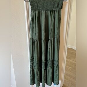 NEW Strapless Maxi Dress